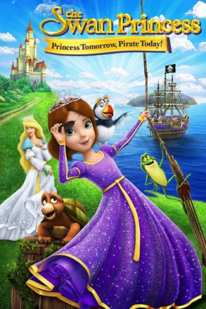 Постер к мультфильму Принцесса Лебедь: Пират или принцесса?