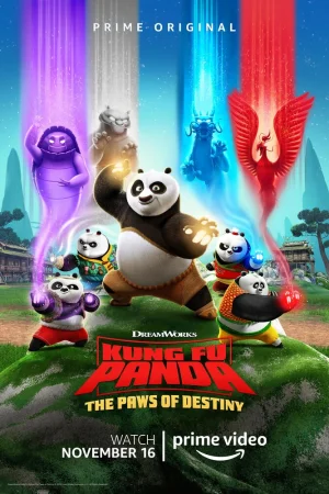 Постер к мультфильму Кунг-фу панда: Лапки судьбы