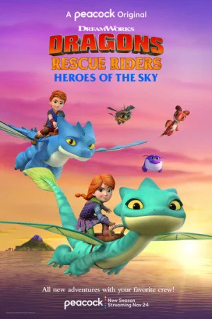 Постер к мультфильму Dragons Rescue Riders: Heroes of the Sky