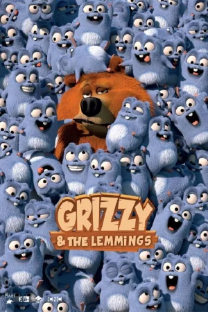 Постер к мультфильму Гриззи и лемминги