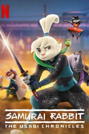 Постер к мультфильму Кролик-самурай: Хроники Усаги