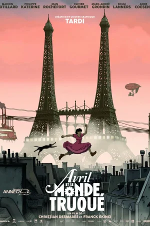 Постер к мультфильму Аврил и поддельный мир