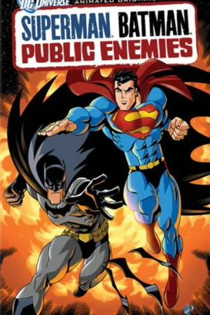 Постер к мультфильму Супермен/Бэтмен: Враги общества