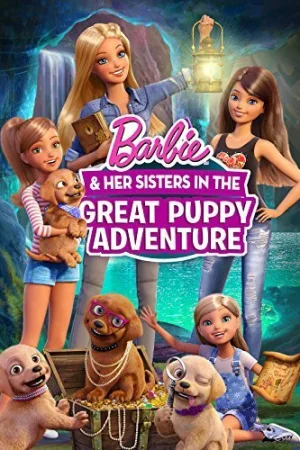 Постер к мультфильму Барби и щенки в поисках сокровищ